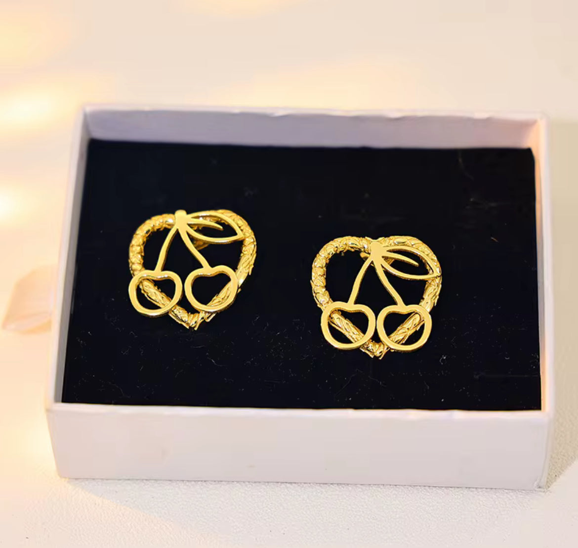 Girly Mini Gold Hoops