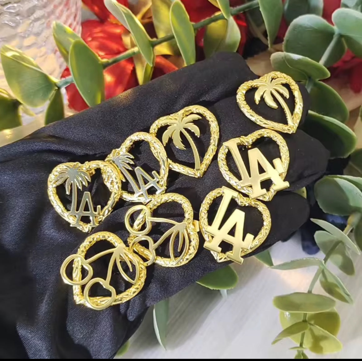Girly Mini Gold Hoops