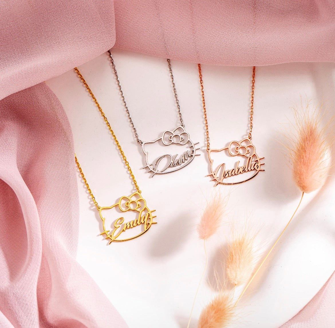 Custom Kitty Necklace (Read Description)